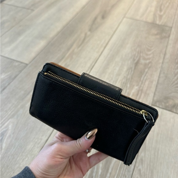 Black Fossil Leather Wallet - Picture 4 of 4